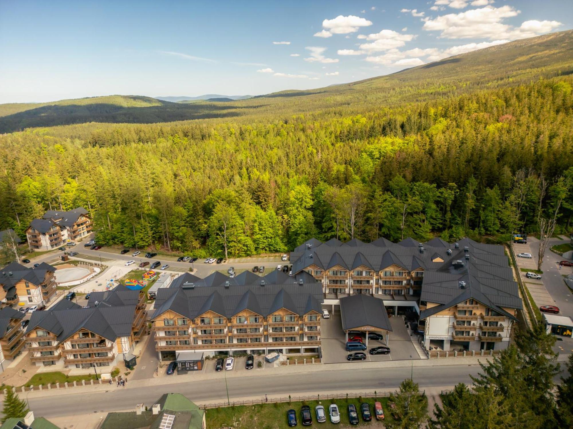 Platinum Mountain Hotel&Spa Szklarska Poręba Exterior foto Aerial view